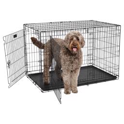 Icrate DD Contour Hundbur med rörlig skiljevägg XX-LARGE